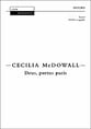 Deus Portus Pacis SATB choral sheet music cover